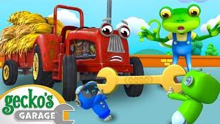 Tractor Trouble | Gecko's Garage | Trucks For Children | Cartoons For Kids