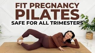 Pregnancy Pilates For A Fit & Toned Pregnancy (20-Min Prenatal Pilates Class)