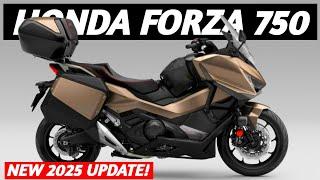 New 2025 Honda Forza 750 Announched: Everything You Need To Know! The Ultimate GT Maxi Scooters!