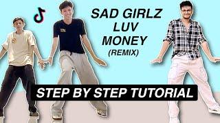 SAD GIRLZ LUV MONEY (Remix) ~ Amaarae *STEP BY STEP TUTORIAL* (Beginner Friendly)