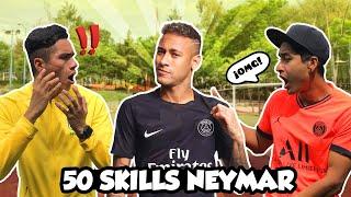 LOS MEJORES 50 REGATES DE NEYMAR HUMILLANDO a MUCHOS EQUIPOS TOP | REACCIÓN ÉPICA