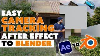 Quick & Easy Import After Effects Tracking to Blender Using JSON Script.