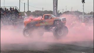 The Slo Mo Monster Show: Flame & Thunder shows 1 & 2 Santa Pod