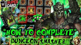 TUTORIAL! HOW TO COMPLETE DUNGEON SMASHER & GET SPECIAL EDITION TRIPLE H!! WWE SuperCard