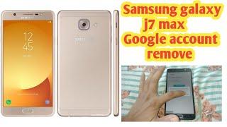 Samsung j7 max Google account remove. the Saif tech