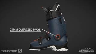 2018 Salomon QST Pro 120 Mens Boot Overview by SkisDotCom