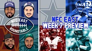 NFC East Roundtable | NFL Week 7 Preview