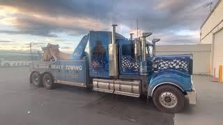 Australian tow truck#heavy loaded tow truck#Gippsland heavy Towing.