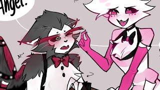 husks whiskers are sensitive?! - Hazbin Hotel comic dub