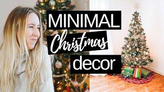 MINIMAL CHRISTMAS DECOR IDEAS // CLUTTER FREE CHRISTMAS DECOR // TORY STENDER