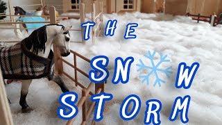 The Snowstorm || Schleich Horse Series || The Rainbow Riding Ranch ||S2 Ep1||