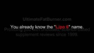 Nutrex Lipo 6 Hardcore Fat Burner Review