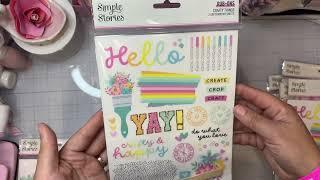 Ontario California Scrapbook expo 2024 haul 