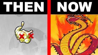 Bug Type Pokemon: Then vs Now