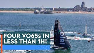 A Close Finish In The Hague For The VO65 Class!