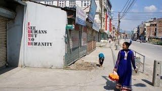 Walking in Kathmandu (Nepal)