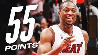 Dwyane Wade's LEGENDARY 55-PT Performance! | NBA Classic Games