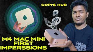 Tamil unboxing MAC mini m4 | First impressions and overview #apple #macminim4