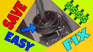  Garage Door Cable Off | EASY FIX!!