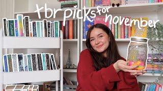 TBR jar prompts choose my November reads🫙 *my November tbr*