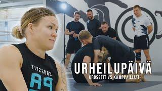 Miten Crossfittaajat pärjäävät lukkopainissa? | CROSSFIT VS KAMPPAILIJAT JAKSO 1