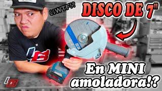  El esmeril/amoladora de 7" MÁS PEQUEÑO!  || #bosch GWS 18v-180 PC