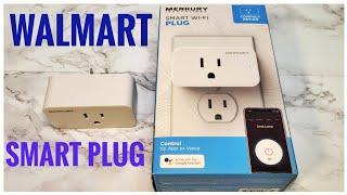 UNBOXING WALMART Merkury Innovations Smart Plug, Requires 2.4Ghz Wifi