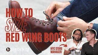 How to Size EVERY Red Wing Heritage Boot (According to Red Wing)