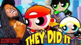 The Boyz Are Back In Town - Multiversus Powerpuff Girls Trailer (Reaction)