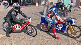 50cc classic racing motorcycles - alive and kicking