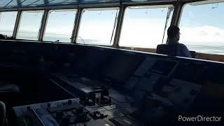 #Helmsman on the wheel | Transit going to Quebec, Canada