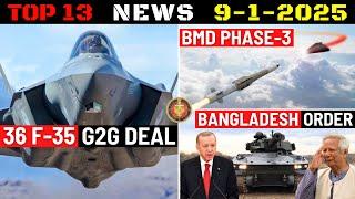 Indian Defence Updates : 36 F-35A Deal,Anti-Hypersonic BMD,F-21 on Kalvari,Bangladesh Tank Order