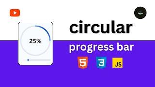 How To Make Circular Progress Bar Using HTML CSS JavaScript | Neomorphism Progress Bar