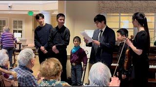 Peabody Harmony Project Presented:A Sunday Music Delight at Sunrise Senior Center in Columbia(3/10)