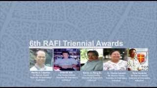 RAFI Triennial Awards Call for Nominations Announcement (English) | RAFI Cebu