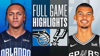 Orlando Magic vs San Antonio Spurs FULL GAME HIGHLIGHTS｜2023-24 NBA Season｜1/31 2024