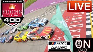 FireKeepers Casino 400 at Michigan. Live Nascar Cup Series. Play by Play, Live leaderboard & More!