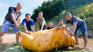 Crazy Dish Cow Dung Soup at a Hmong Wedding in Northwest Vietnam | SAPA TV