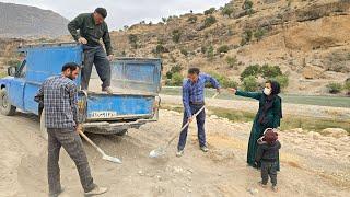 Renovation of Narges' house: Majid, Suleiman and natural factors help Narges