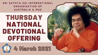  Thursday National Devotional Offering | 4 March 2021, 8.00 PM AEDT