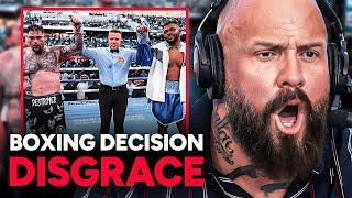 True Geordie reacts to Andy Ruiz vs Big Baby Miller ROBBERY