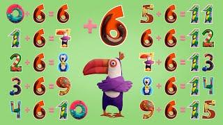 123 Clay Tale - Learn Addition +6 with Clay Animals! | Multhouse Studio Games