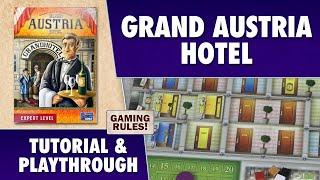 Grand Austria Hotel - Tutorial & Playthrough