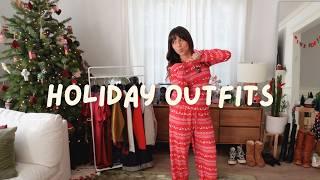 festive holiday outfits!!!