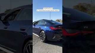 2023 BMW i4 - Tanzanite Blue Metallic II - M Sport