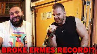 WOW! LEVAN BROKE ERMES BACK PRESSURE LIFT RECORD?!