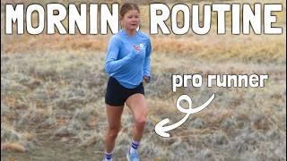 Morning Routine of A Pro Runner *productive & realistic*