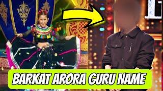 Barkat Arora Guru Name | Super Dancer Chapter 5 Barkat Arora