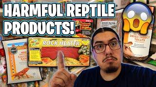 Harmful Reptile Products! DONT WASTE MONEY ON THESE!