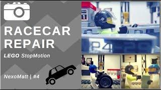 Repair for Racecars! - LEGO Speed Champions Stop Motion